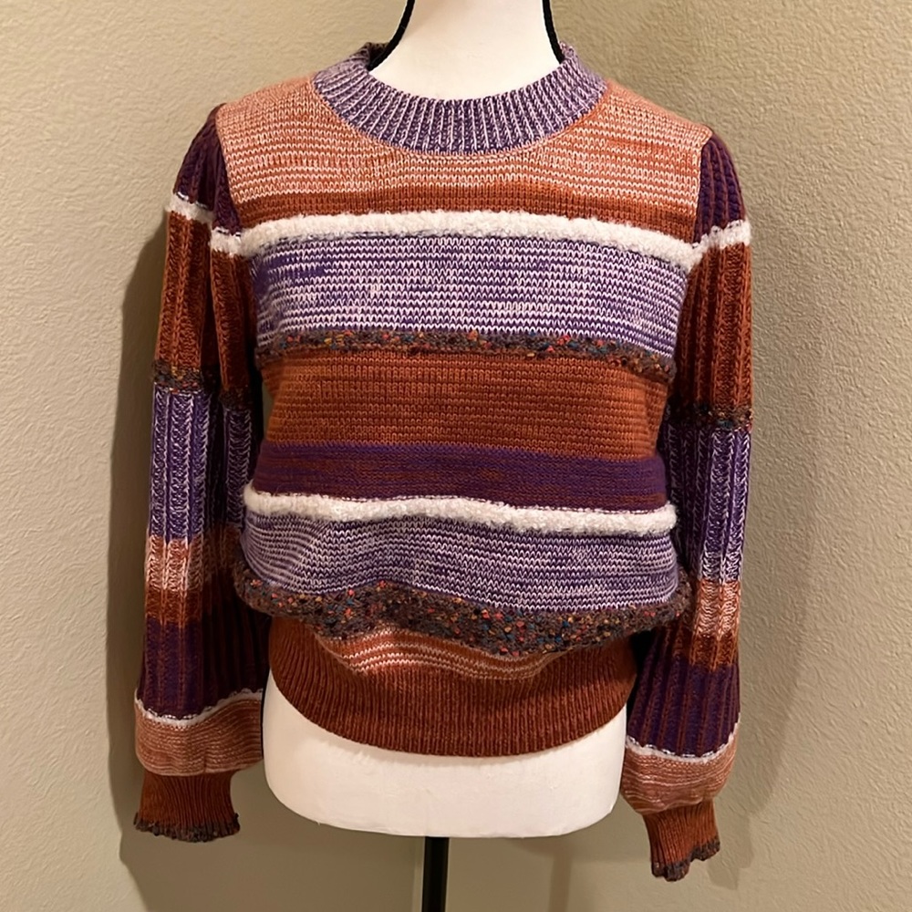 Multi colored sweater